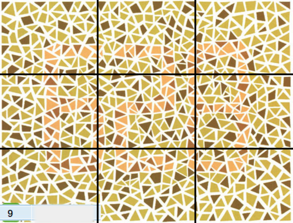 1-7三节绿虫，位于第三格