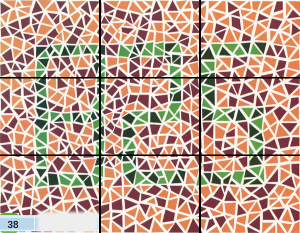 双头角，位于第 9 格